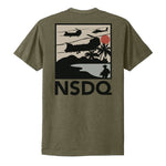 NSDQ Retro Beach Tee - Small - Shirt