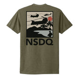 NSDQ Retro Beach Tee - Small - Shirt