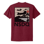 NSDQ Retro Beach Tee - Small - Shirt