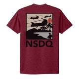 NSDQ Retro Beach Tee - Small - Shirt