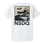 NSDQ Retro Beach Tee - Small - Shirt