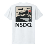 NSDQ Retro Beach Tee - Small - Shirt
