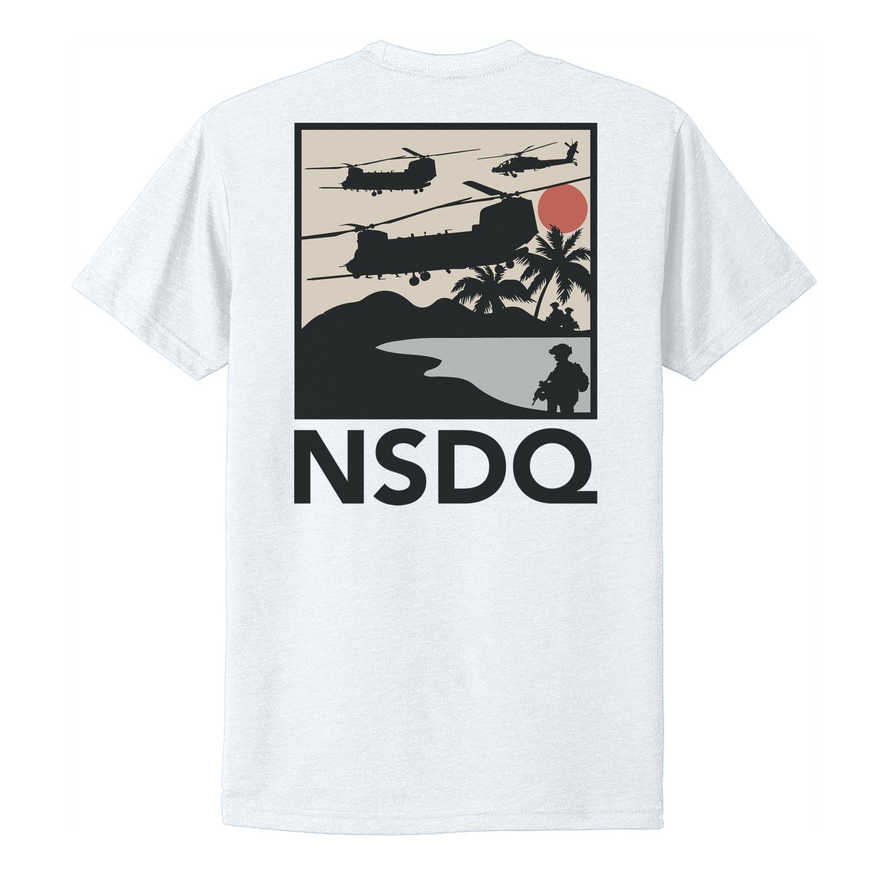 NSDQ Retro Beach Tee - Small - Shirt