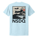 NSDQ Retro Beach Tee - Small - Shirt