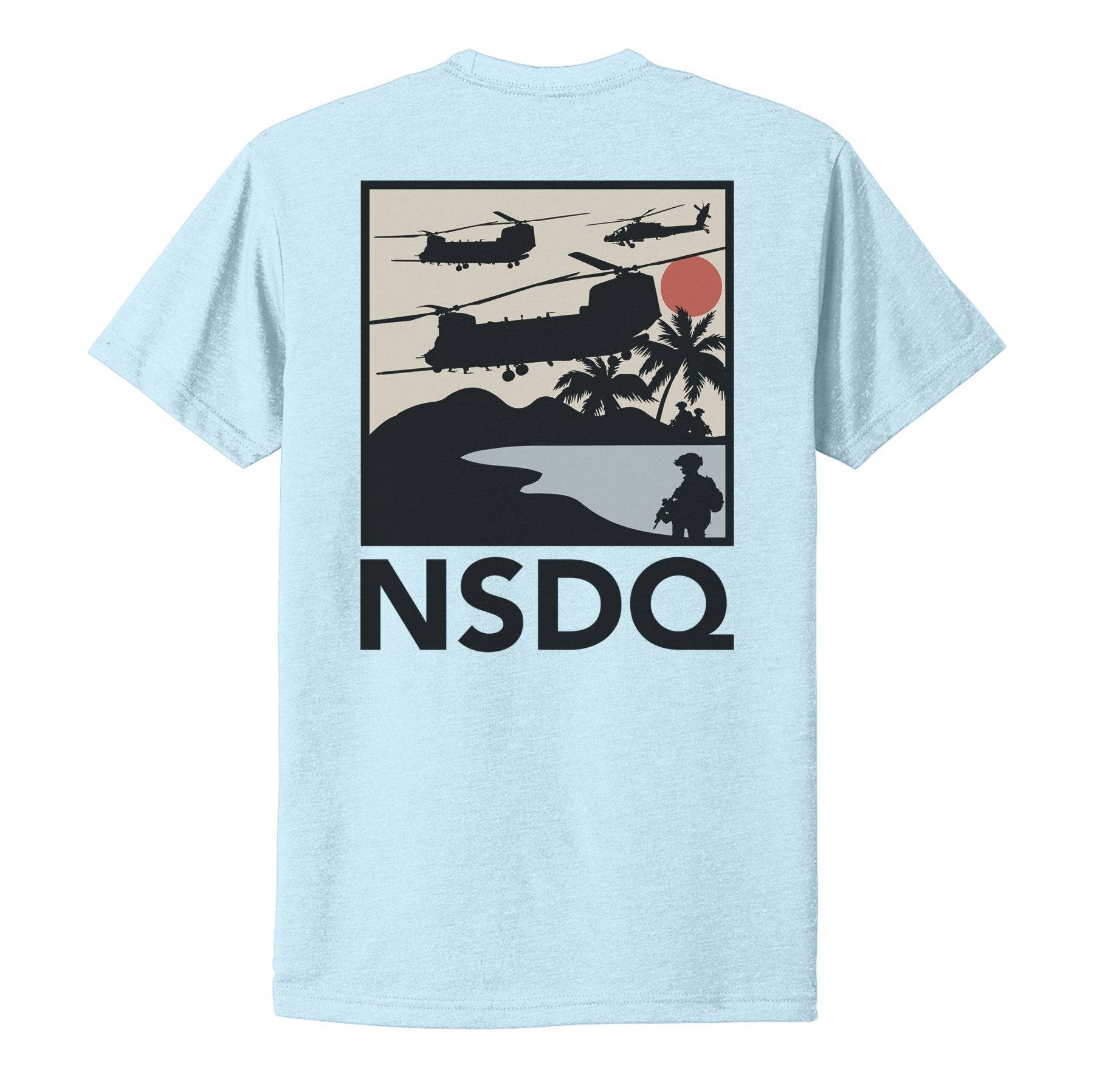 NSDQ Retro Beach Tee - Small - Shirt