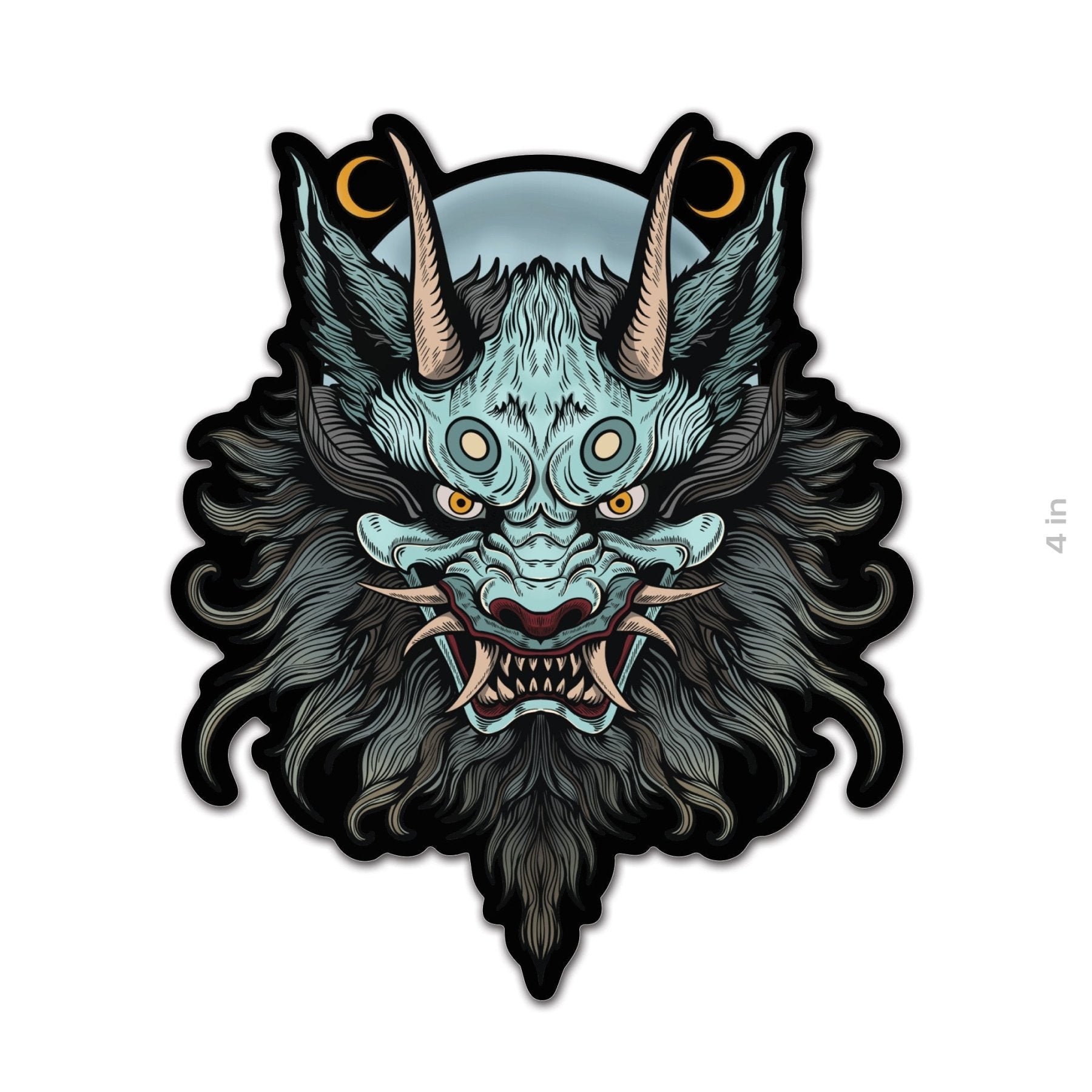 Ōkami - no - Kami Sticker - 4" - Sticker