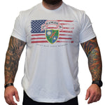 Old Glory Ranger Battalion - White - Shirt