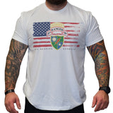 Old Glory Ranger Battalion - White - Shirt