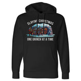 One Grinch At A Time Hoodie - Small - Hoodie