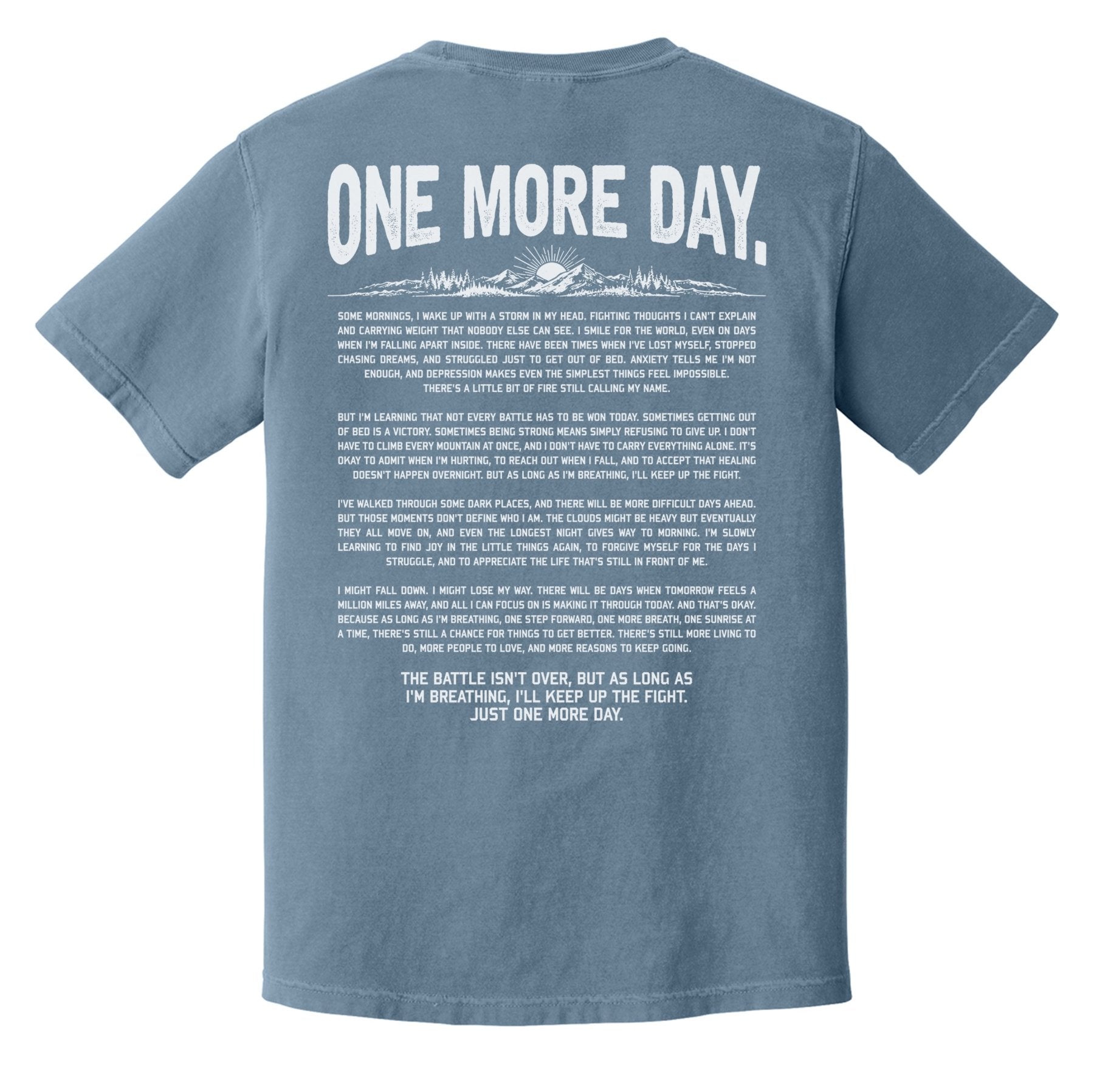 One More Day Heavyweight Tee - Small - Shirt