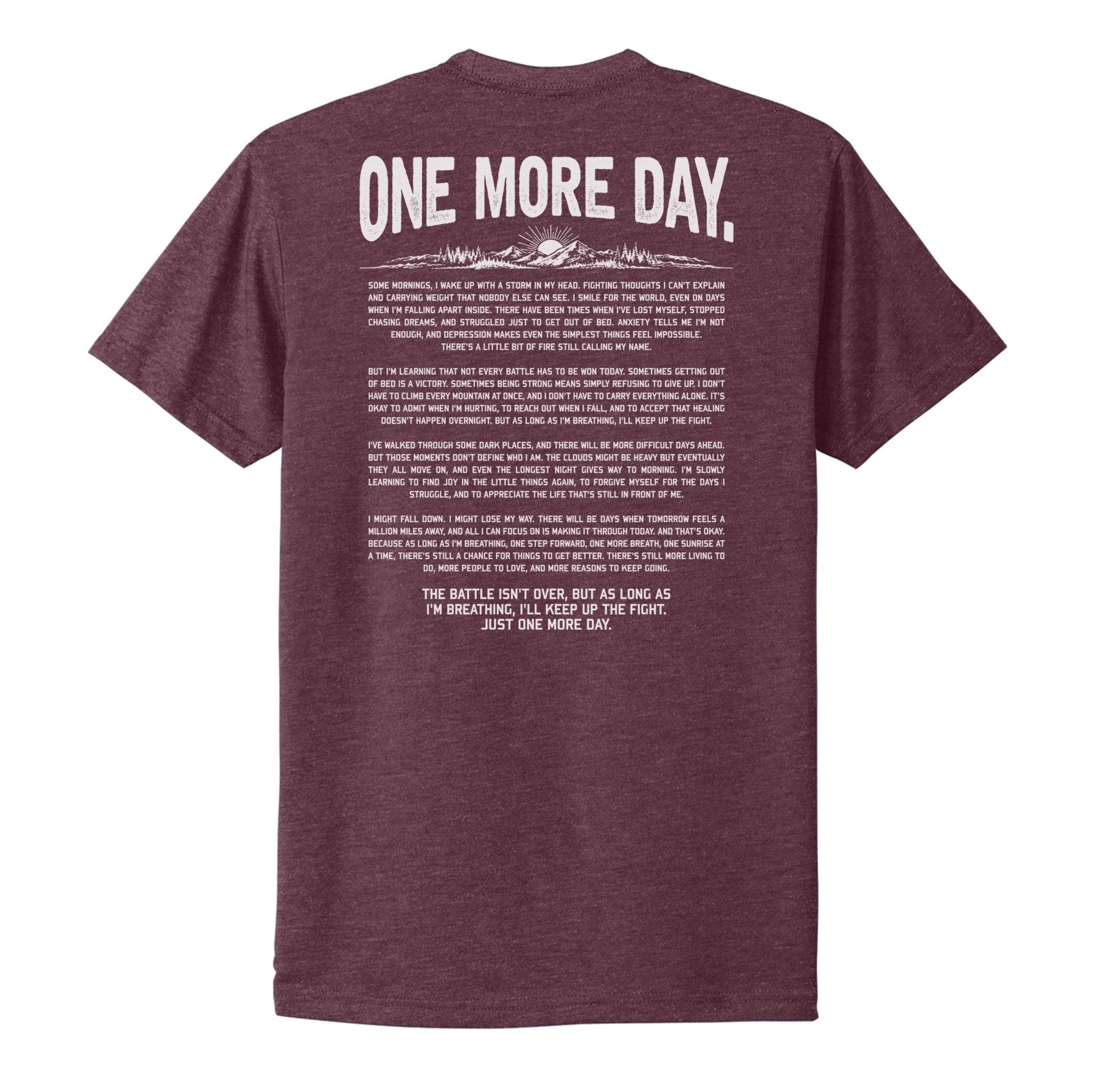 One More Day Tee - Small - Shirt