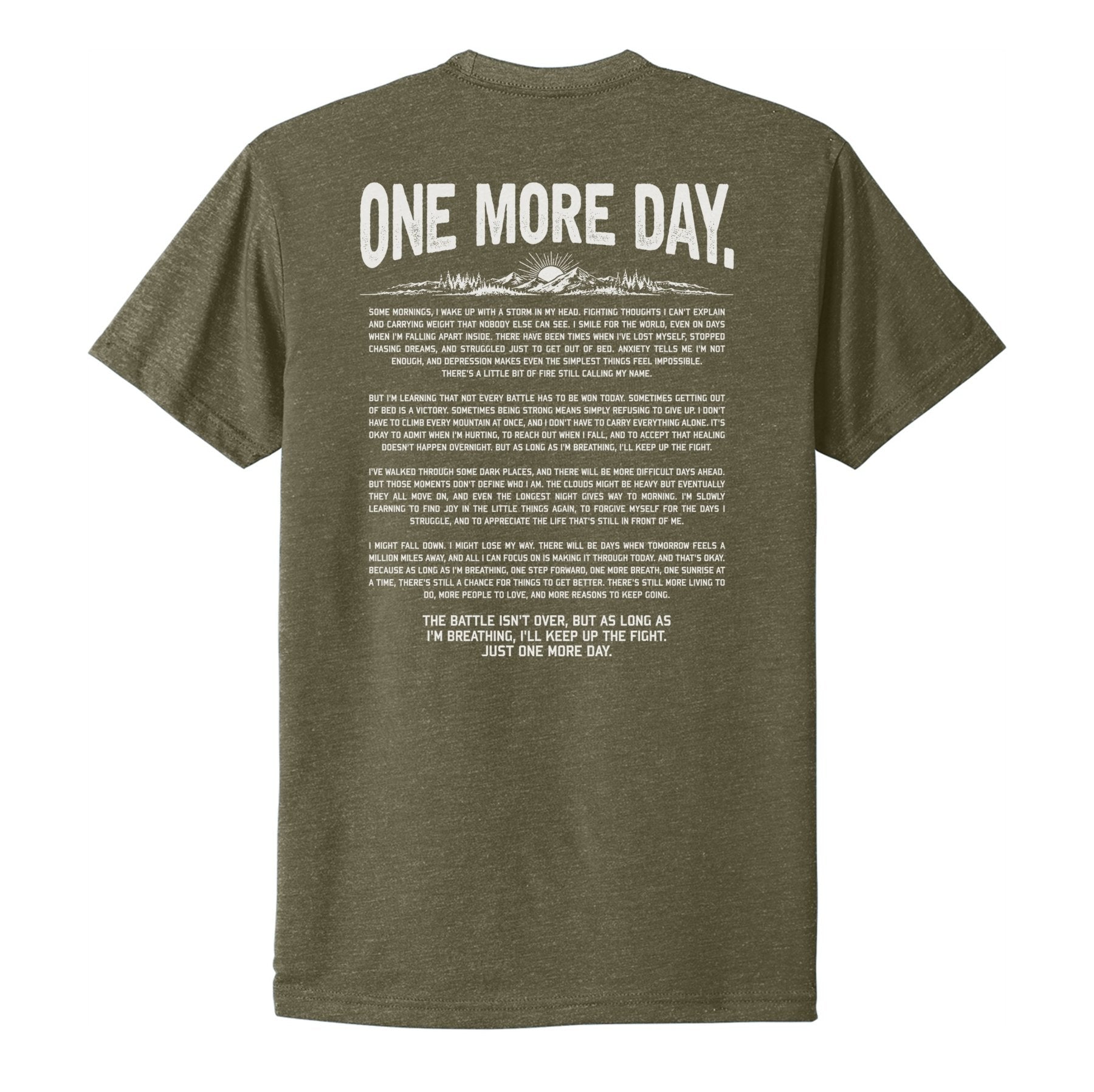 One More Day Tee - Small - Shirt