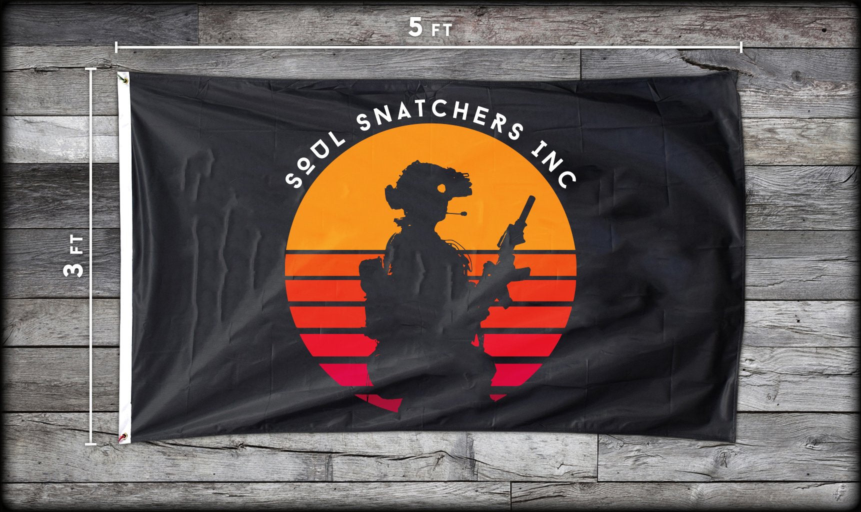 Operator Sunrise Flag - 3' x 5' - Flag