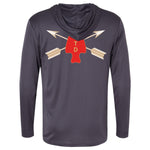 OSTD East Logo Performance Hooded Long Sleeve - Small - Private Performance Wear