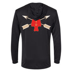 OSTD East Logo Performance Hooded Long Sleeve - Small - Private Performance Wear