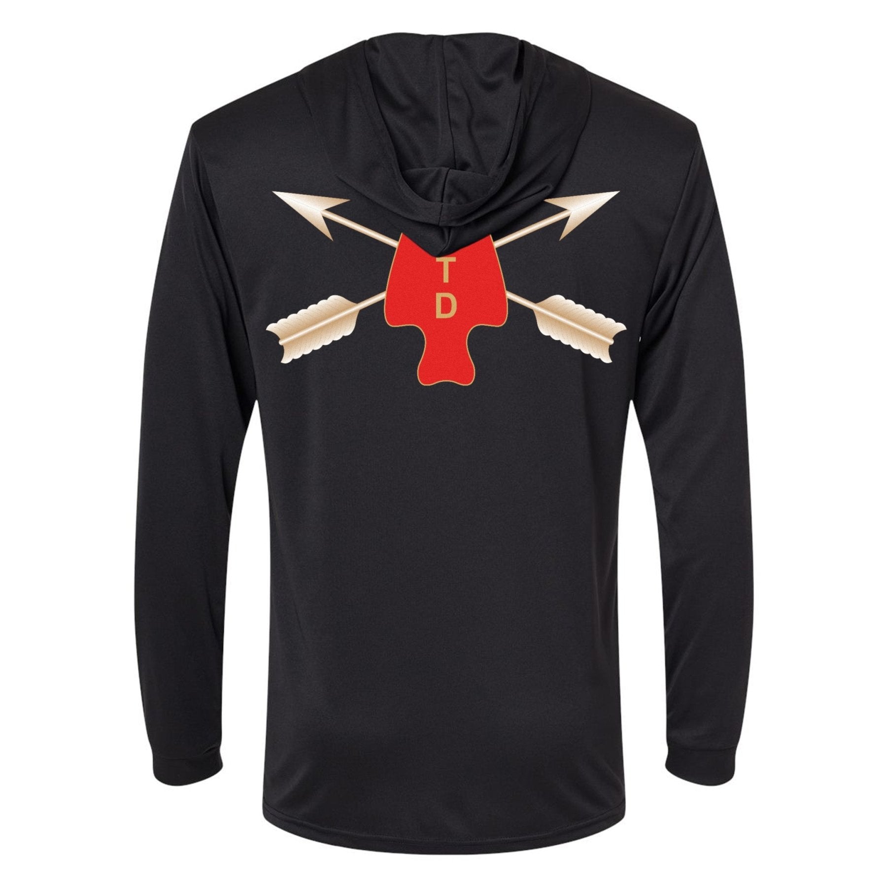 OSTD East Logo Performance Hooded Long Sleeve - Small - Private Performance Wear