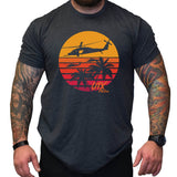 OTX Black Hawk Sunset Tee - Small - Shirt