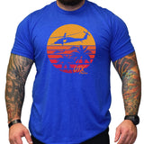 OTX Black Hawk Sunset Tee - Small - Shirt