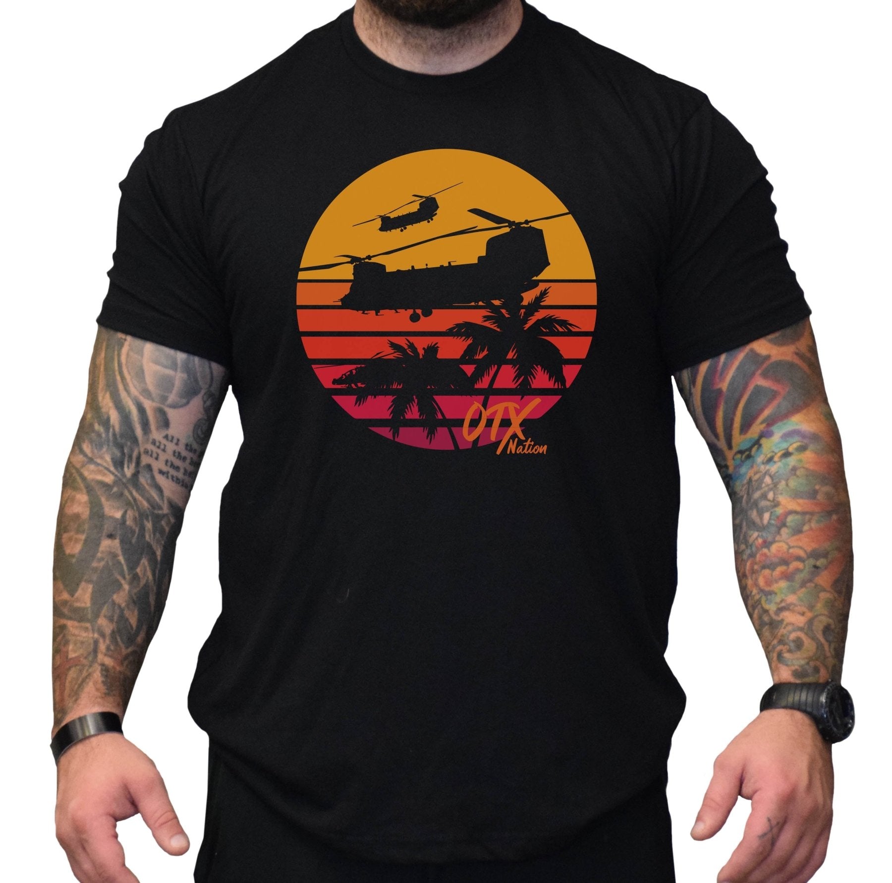 OTX Chinook Sunset Tee - Small - Shirt