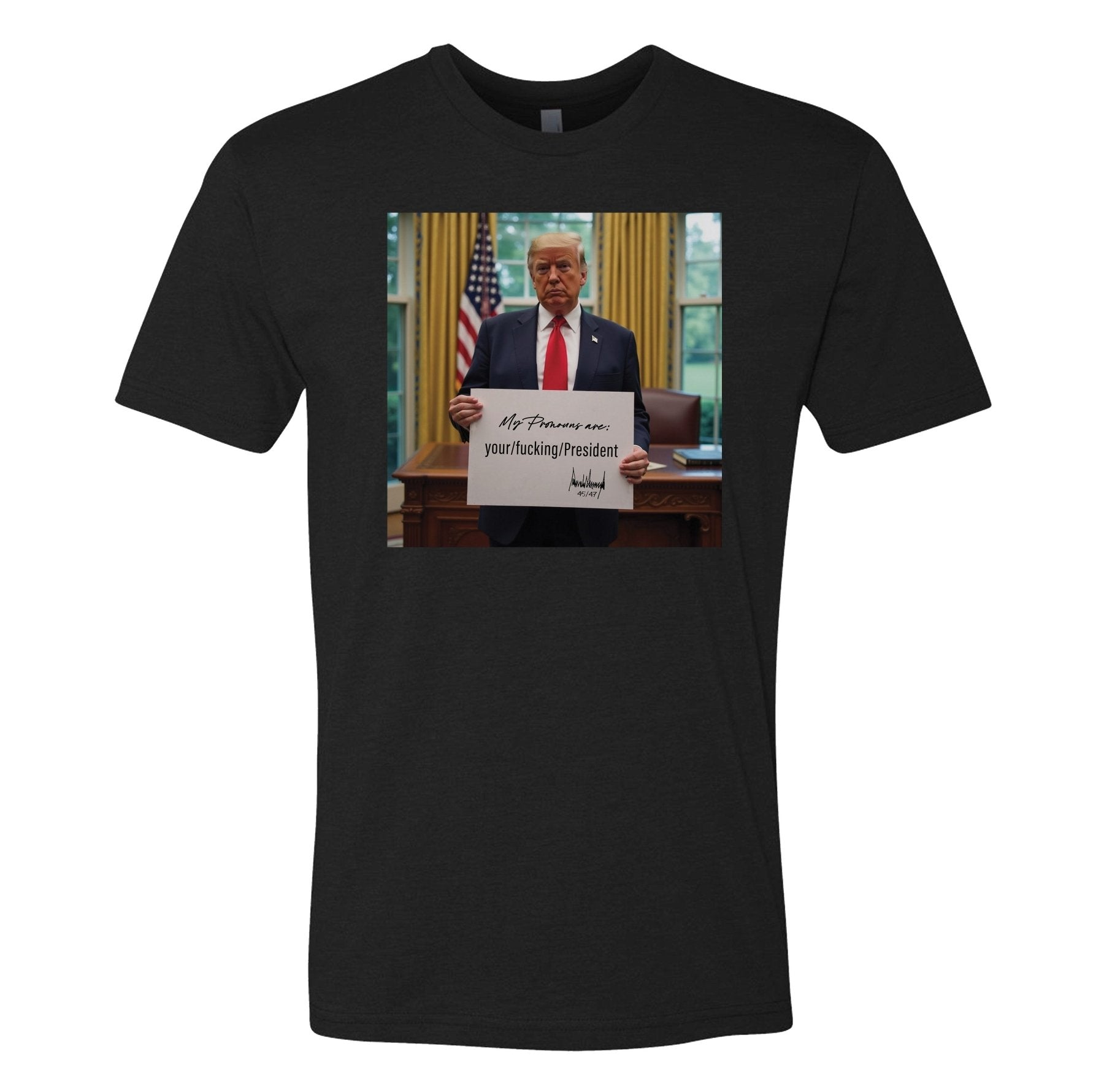 Oval Office Pronouns Tee - Small - Shirt