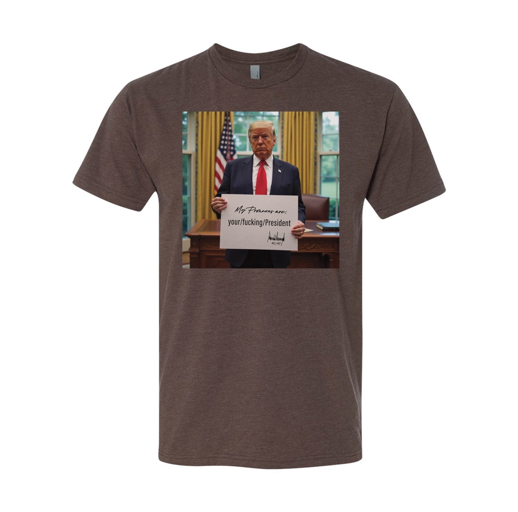 Oval Office Pronouns Tee - Small - Shirt