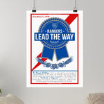 Pabst Ribbon Ranger Canvas - Loose Canvas - Canvas