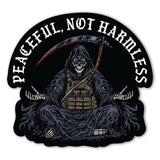 Peaceful Reaper Color Sticker - 4" - Sticker