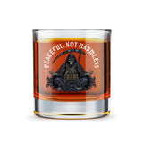 Peaceful Reaper Color Whiskey Glass Set - 16oz - Glassware