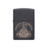 Peaceful Reaper Lighter - Matte Black - No Discount