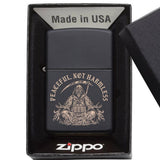 Peaceful Reaper Lighter - Matte Black - No Discount