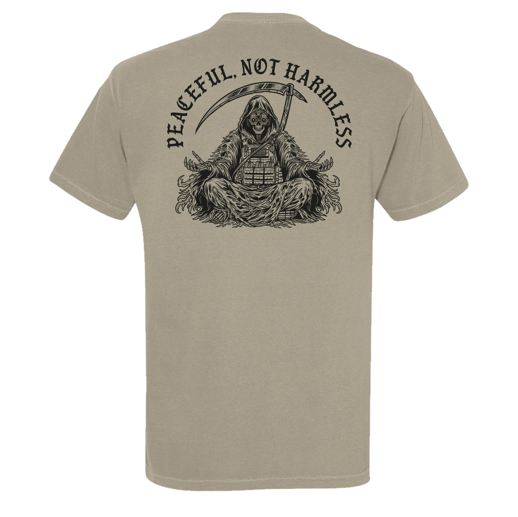 Peaceful Reaper Subdued Heavyweight Tee - Small - Shirt