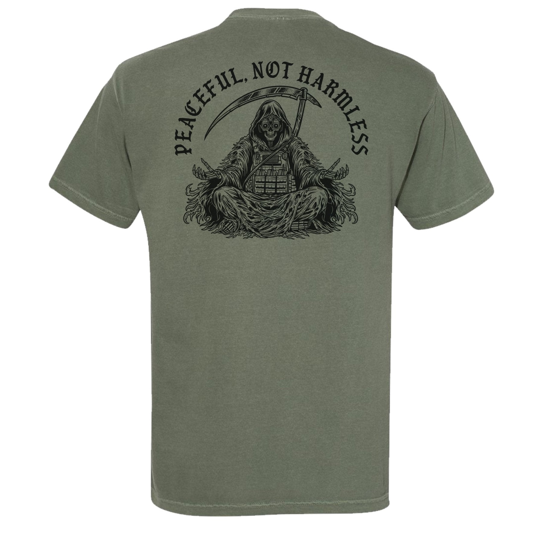 Peaceful Reaper Subdued Heavyweight Tee - Small - Shirt