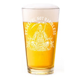 Peaceful Reaper Subdued Pint Glass Set - 16oz - Glassware