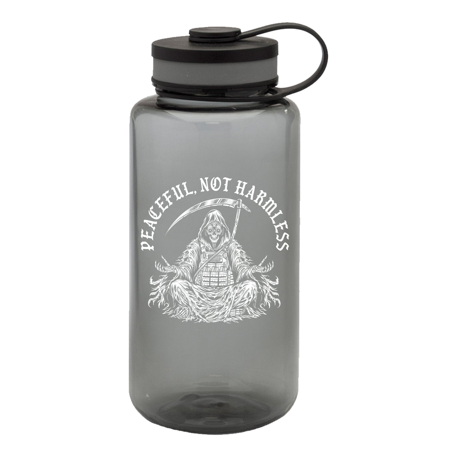 Peaceful Reaper Subdued Water Bottle - 38oz - Water Bottle