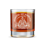 Peaceful Reaper Subdued Whiskey Glass Set - 16oz - Glassware