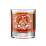 Peaceful Reaper Subdued Whiskey Glass Set - 16oz - Glassware