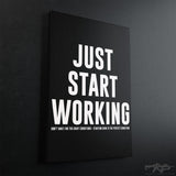 Perfect Conditions Motivational Canvas - Stretched Canvas - Canvas
