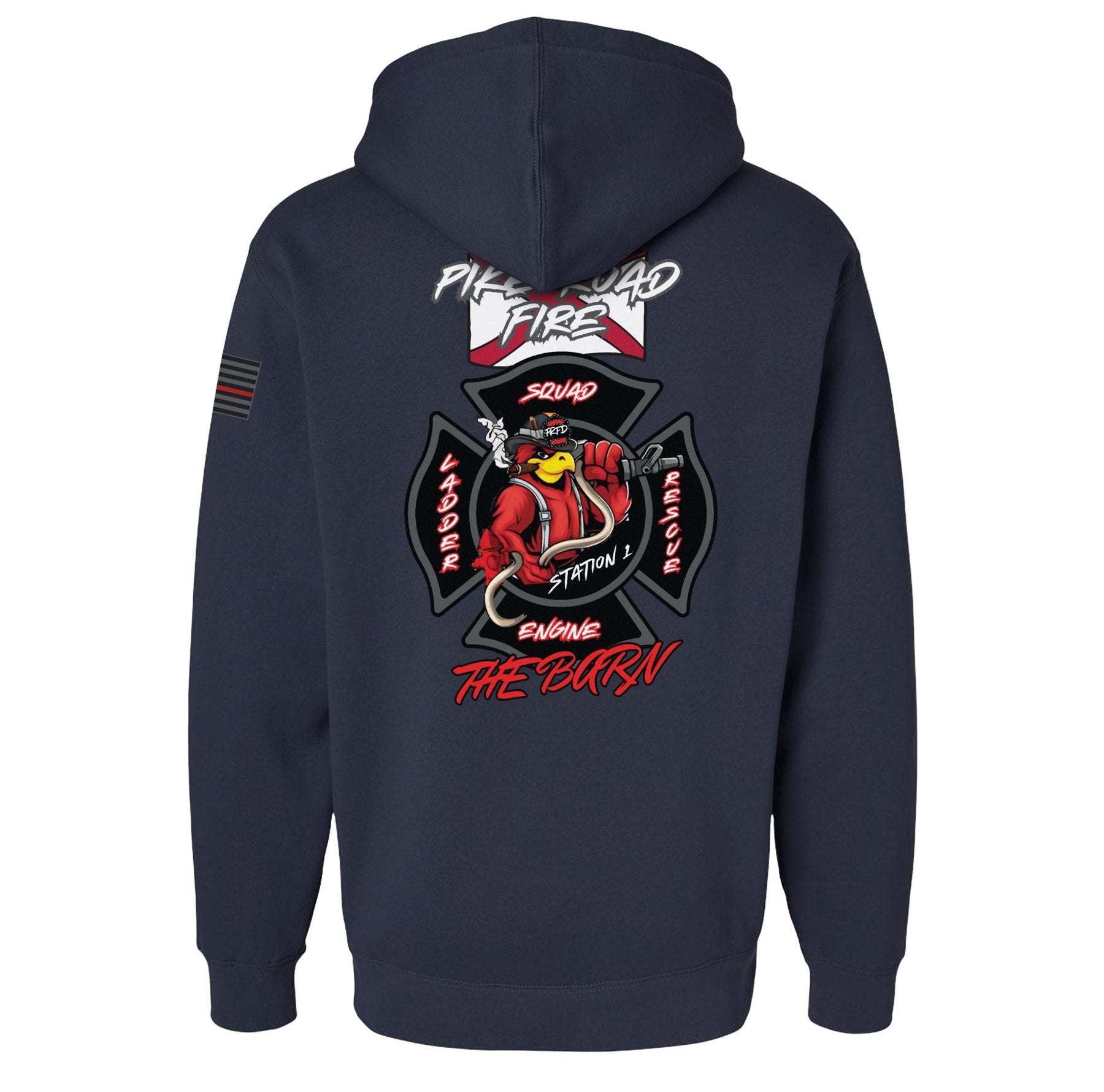 Pike Road Fire Hoodie - Small - Private Hoodie