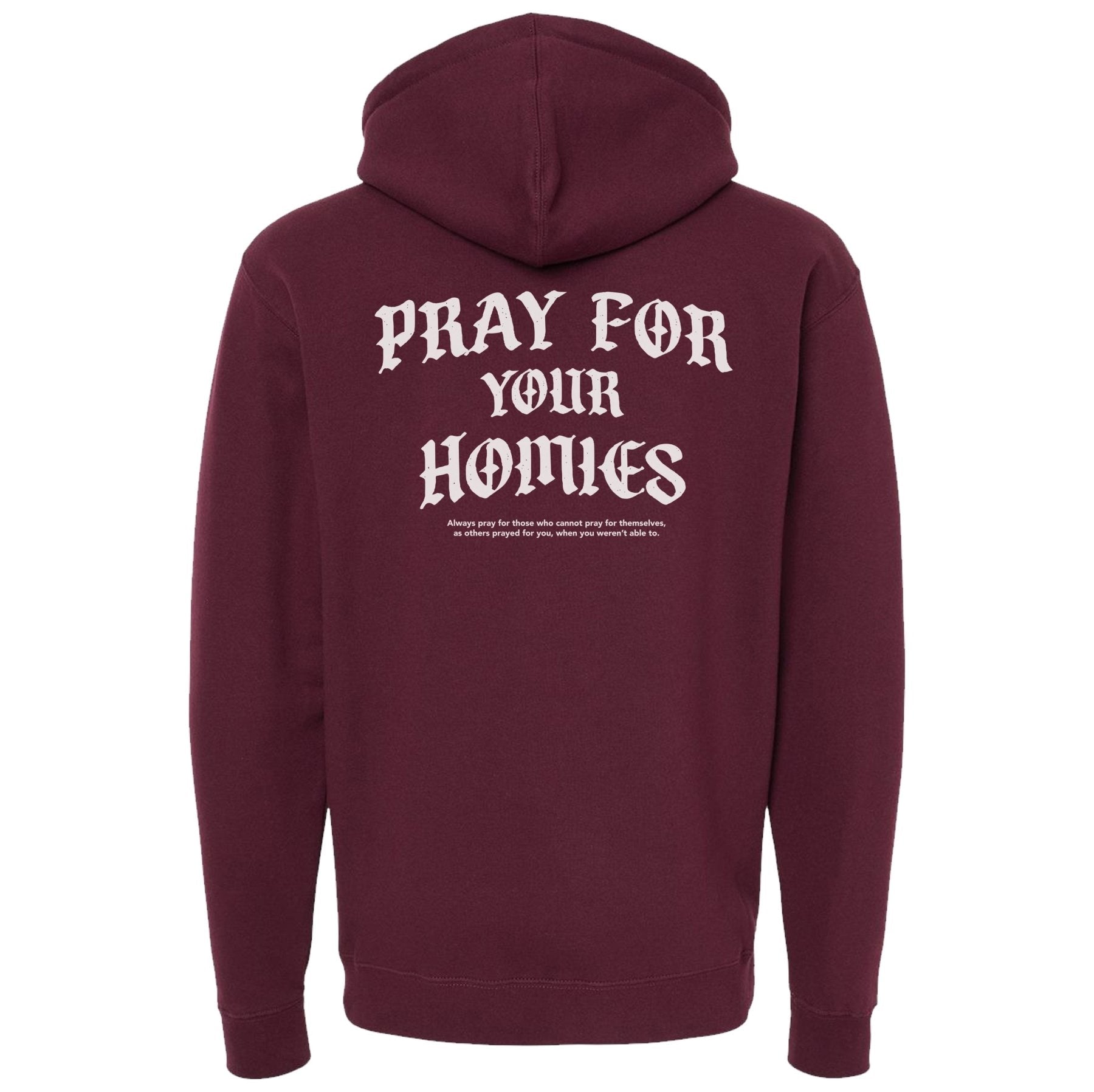 Pray For Homies Hoodie - Small - Hoodie