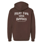 Pray For Homies Hoodie - Small - Hoodie