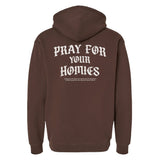 Pray For Homies Hoodie - Small - Hoodie