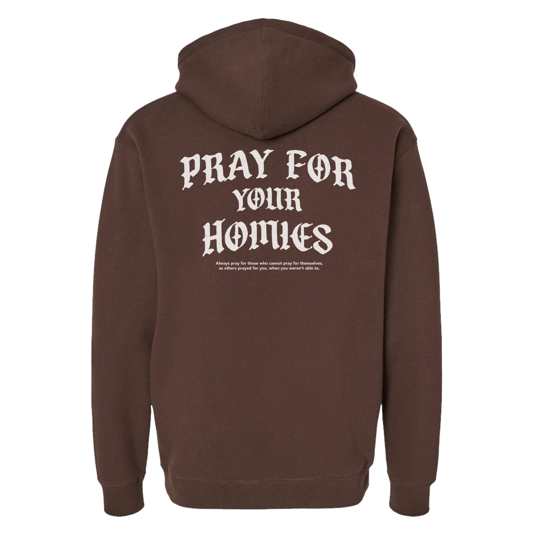 Pray For Homies Hoodie - Small - Hoodie