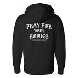 Pray For Homies Hoodie - Small - Hoodie