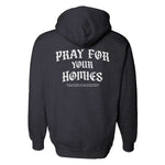 Pray For Homies Hoodie - Small - Hoodie