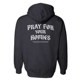 Pray For Homies Hoodie - Small - Hoodie