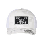Pray For Your Homies Patch Retro Trucker Hat - OSFA - Hat