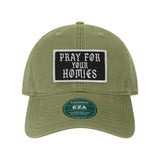 Pray For Your Homies Patch Twill Dad Hat - OSFA - Hat
