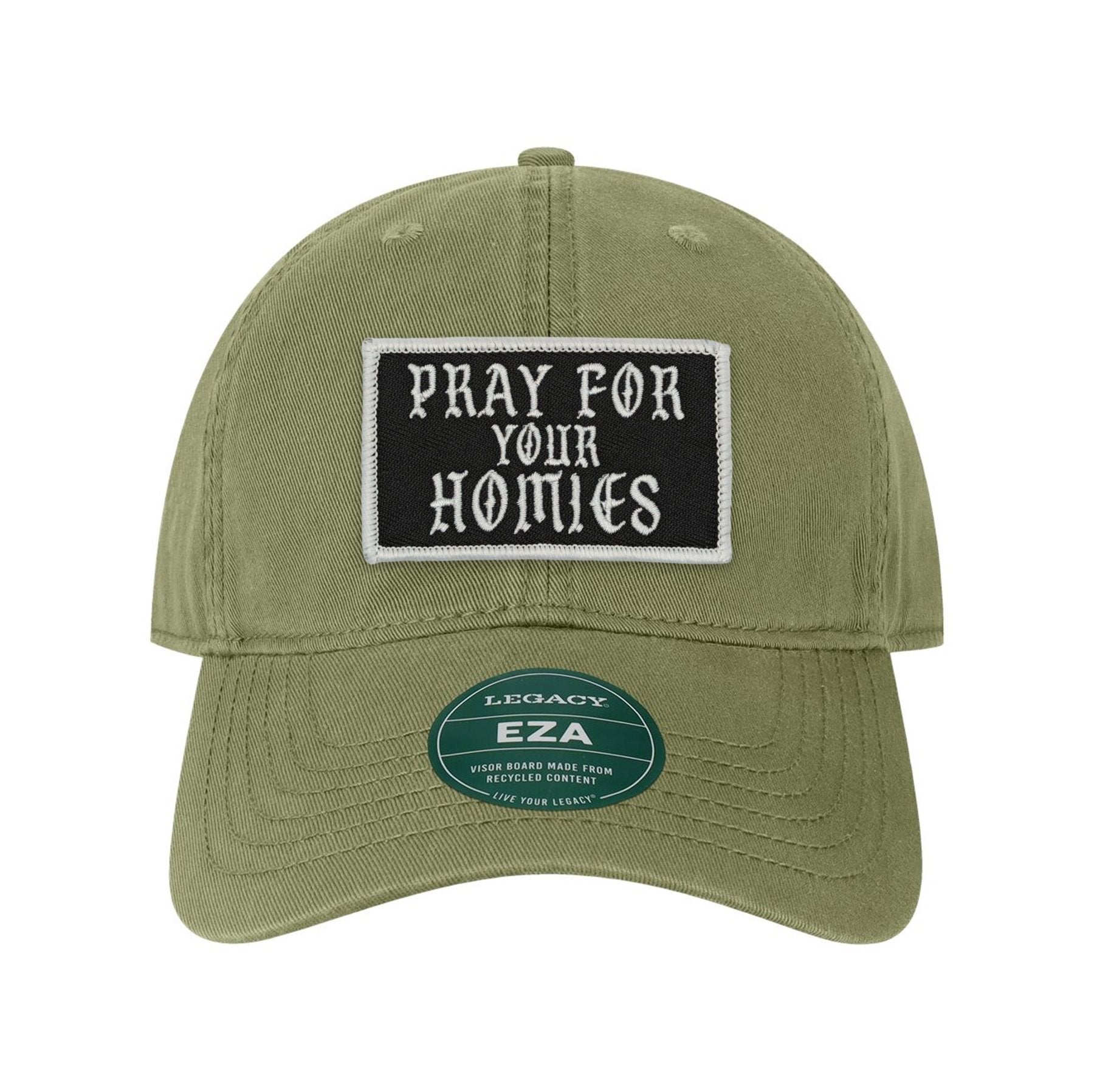 Pray For Your Homies Patch Twill Dad Hat - OSFA - Hat