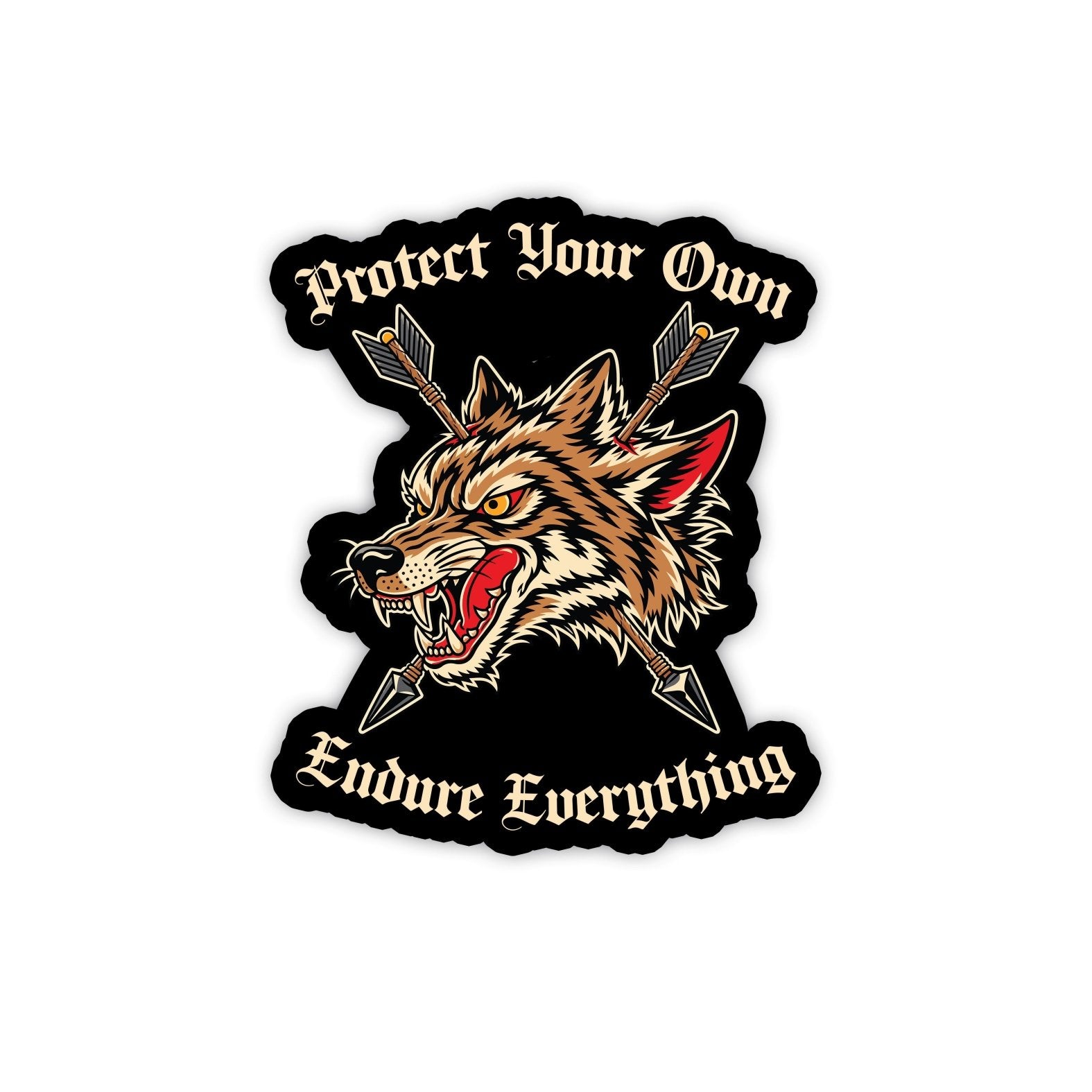 Protect Your Own Sticker - 4" - Sticker