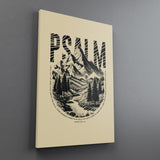 Psalm Mountain Canvas - Stretched Canvas - Canvas